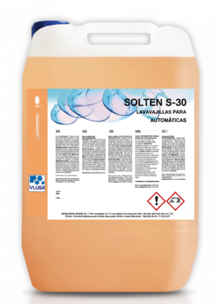Detergente Para Lavavajillas Solten Industrial S-30 20Lts