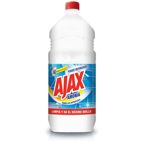 Limpiador Ajax con amonia 1L