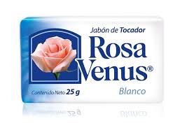 Jabon de Tocador Rosa Venus Blanco