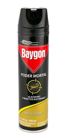 Insecticida Baygon Poder Mortal  de 400 ML