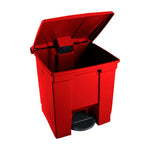 Contenedor de Pedal Step On ROJO Rubbermaid 30.28 LTS