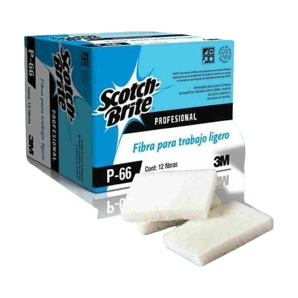 Fibra Blanca Scotch-Brite P66