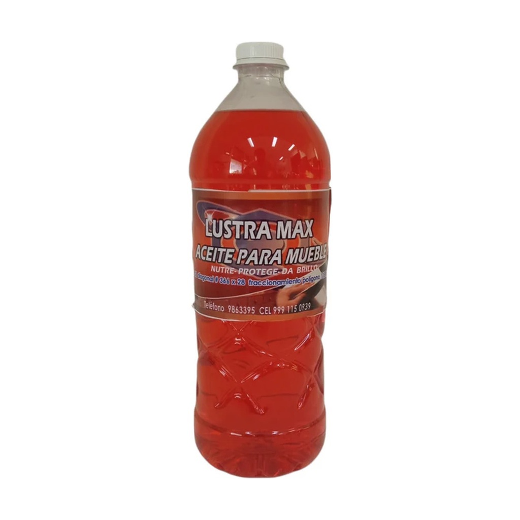 Aceite Rojo Para Muebles 1 Lt