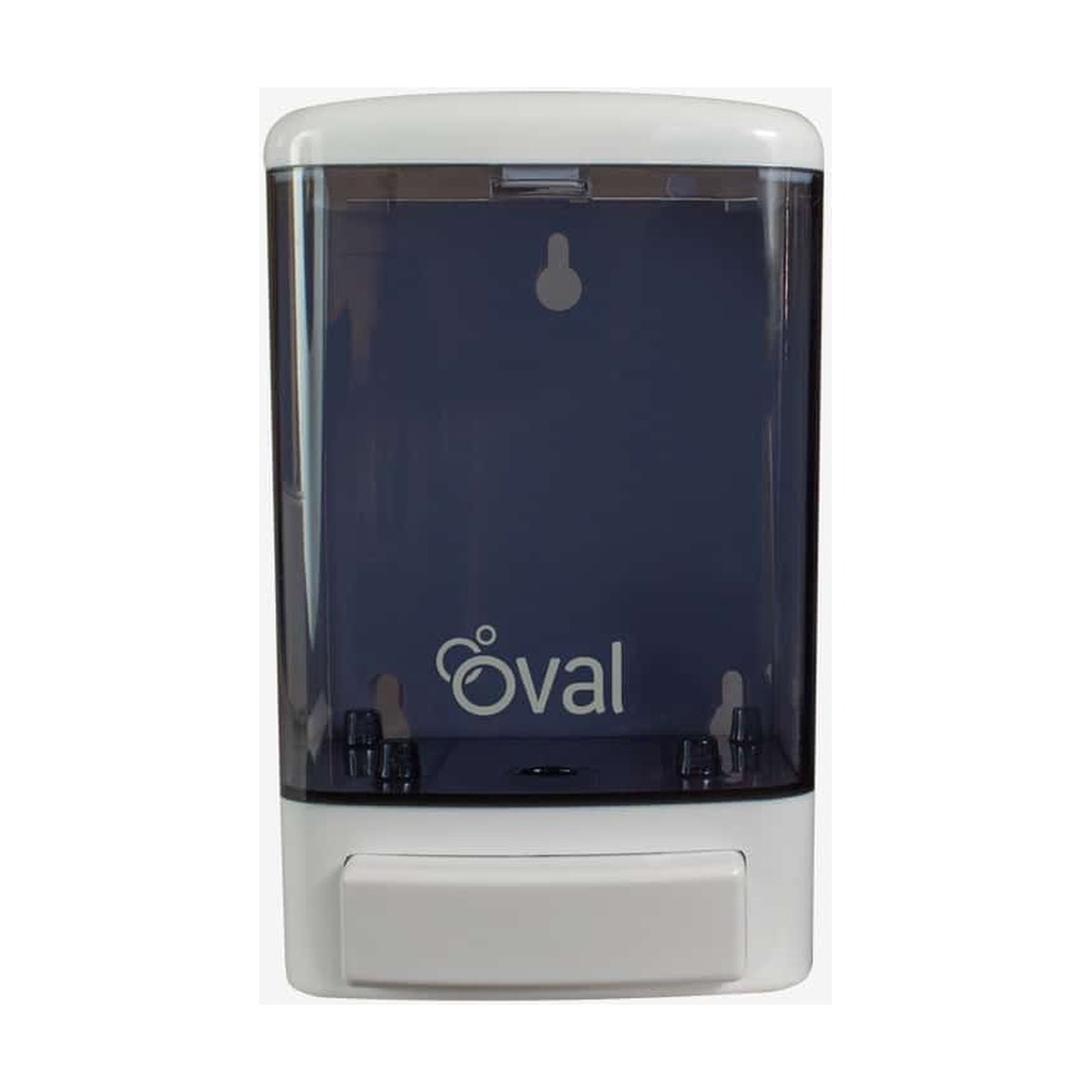 Despachador De Jabon Oval Humo C/Blanco