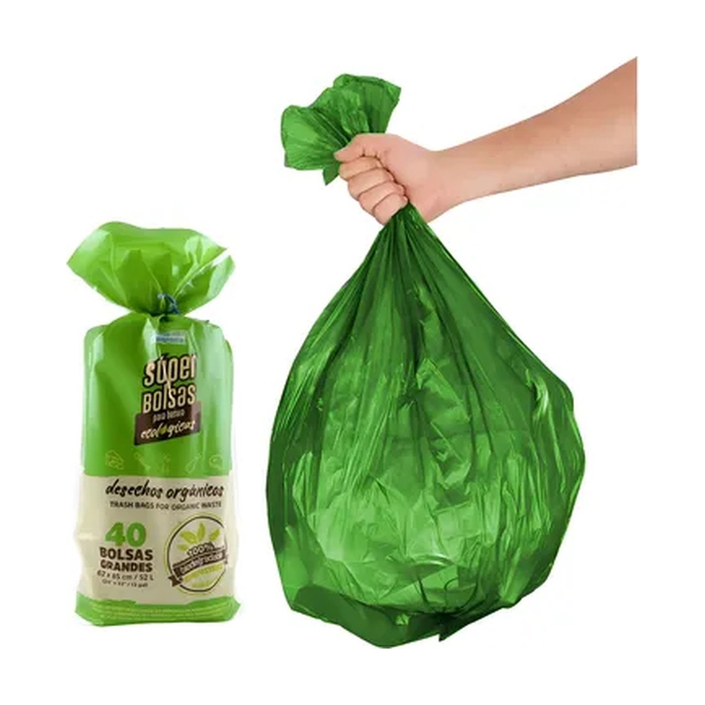 [S11009] Bolsa Verde 62X85 Cal 60