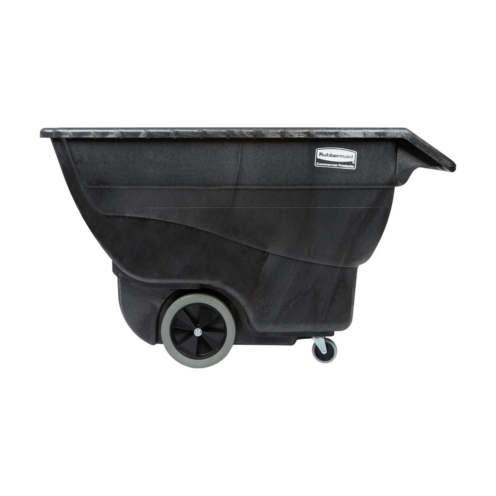 Carro De Servicio Utilitario, 3/4 Yd, Negro