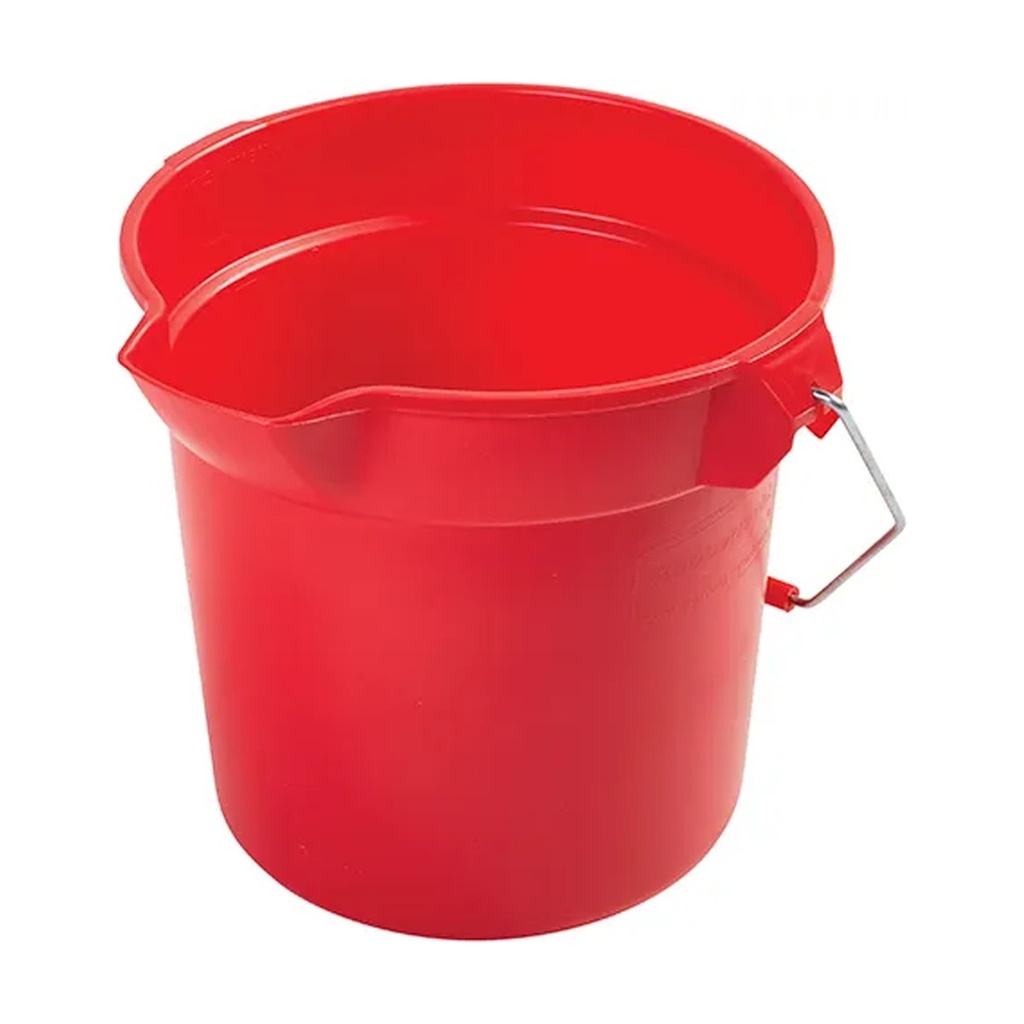 Cubo Redondo 14 Qt Rojo
