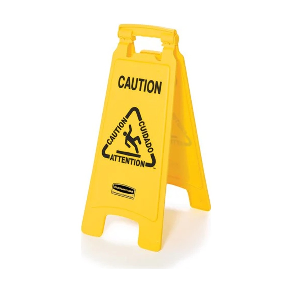 [FG611200YEL] Letrero "Cuidado" Ambos Lados Amarillo