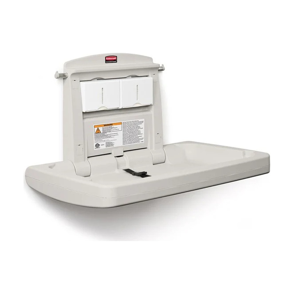 [FG781888LPLAT] Cambiador P/Bebé Horizontal Rubbermaid Gris
