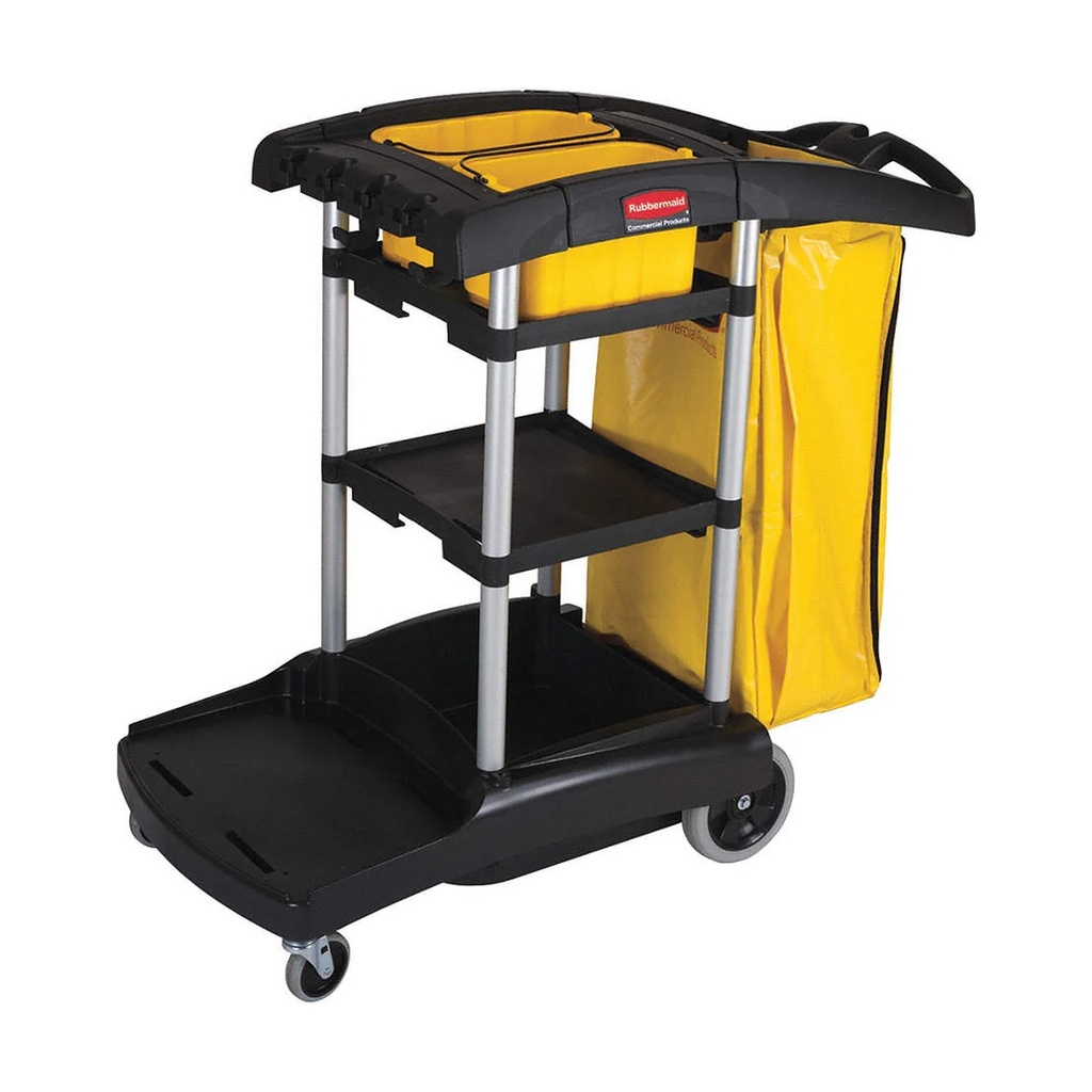 [FG9T7200BLA] Carro De Limpieza De Alta Capacidad Negro