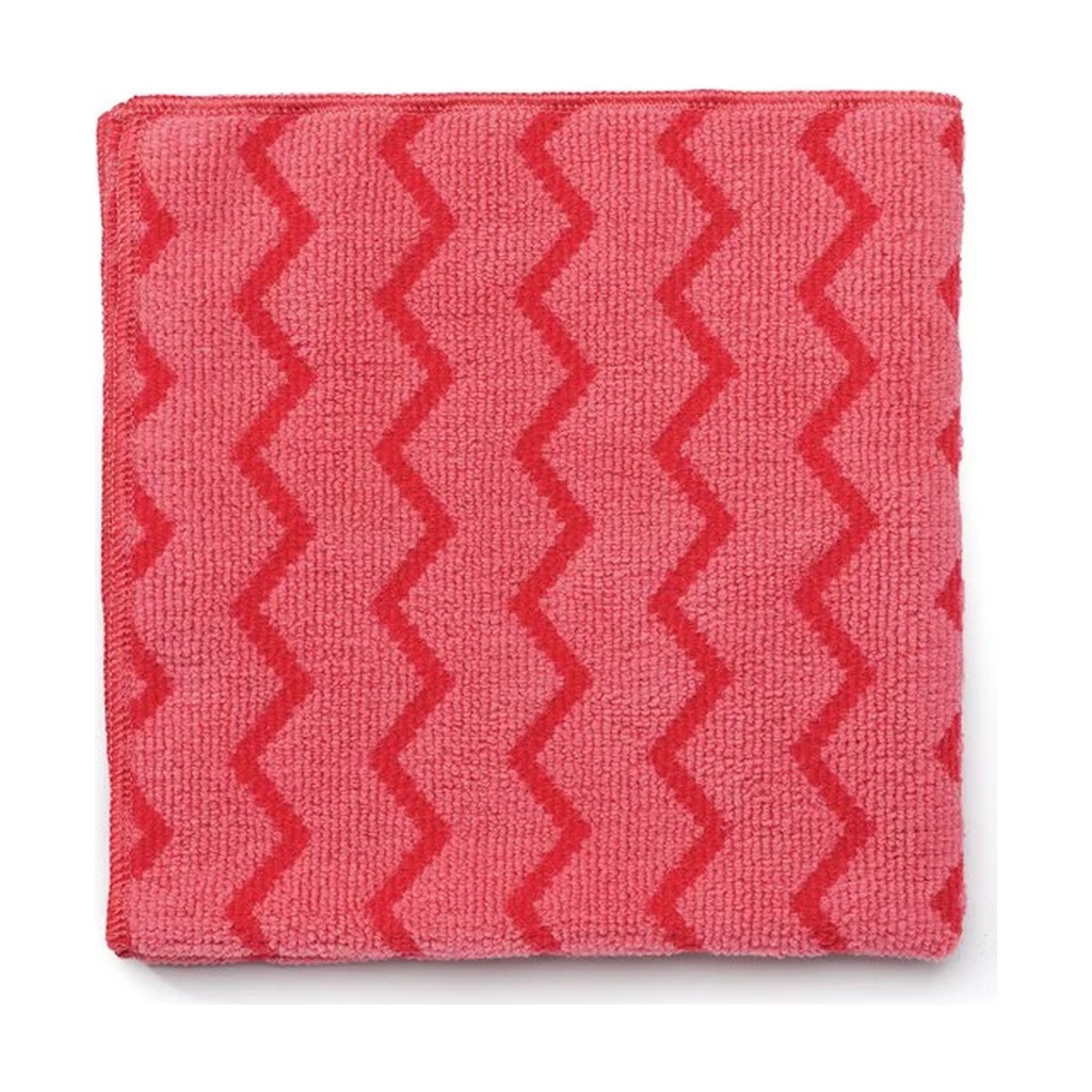 Paño De Microfibra Rojo Rubbermaid