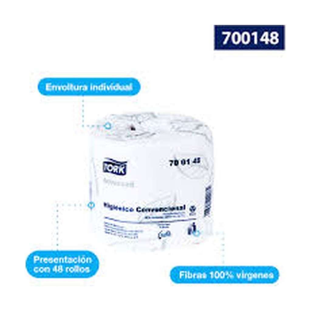 [70014840M] Higienico Convencional Advanced 500 Hjs Pza