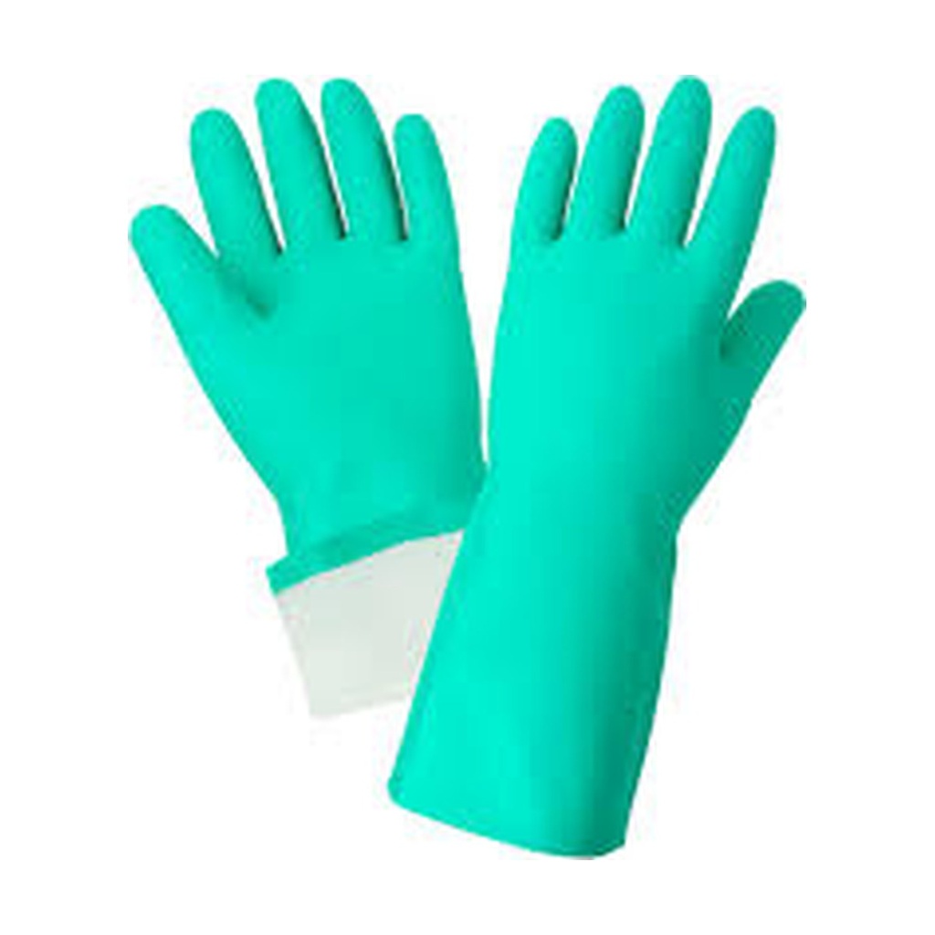 Guante De Nitrilo Verde Talla 9