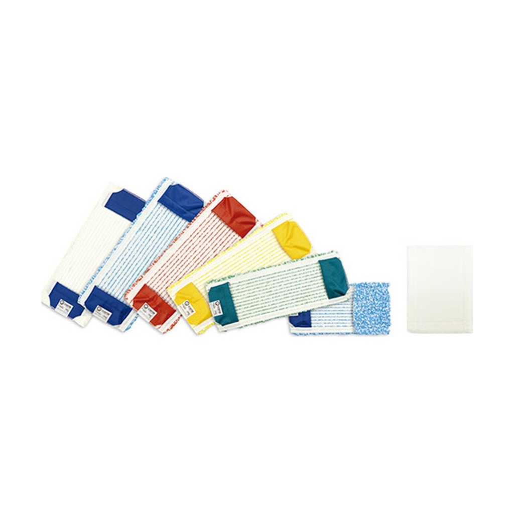Repuesto Mopa Microfibra 40Cm Azul-Bco