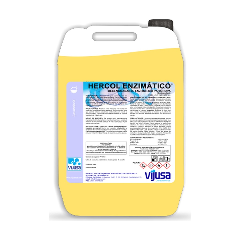 Hercol Enz W Vijusa 20 Lts ( Lav Wet)