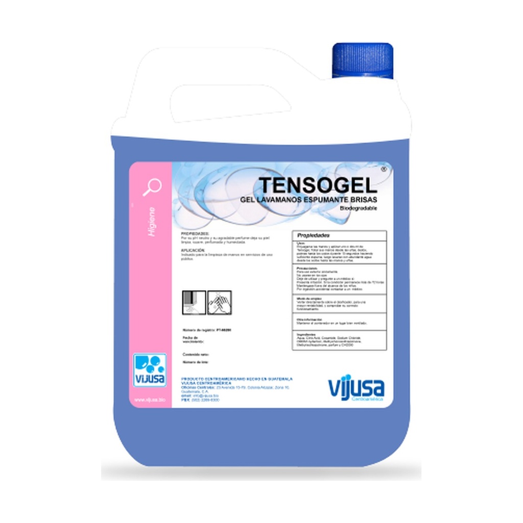 Tensogel Brisas Vijusa 5 Lts