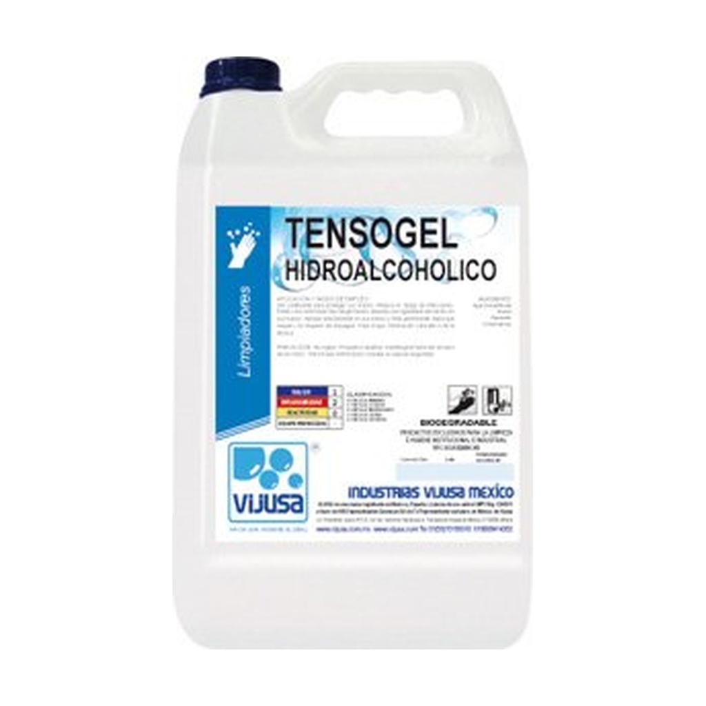 Tensogel Hidroalcoholico Vijusa 5 Lts