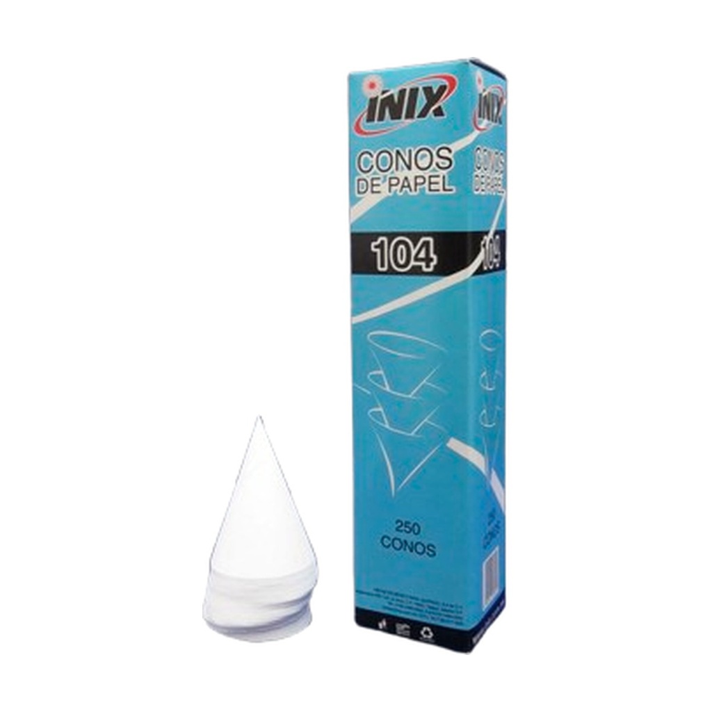 [J24] Vaso Conico Parafinado No. 104