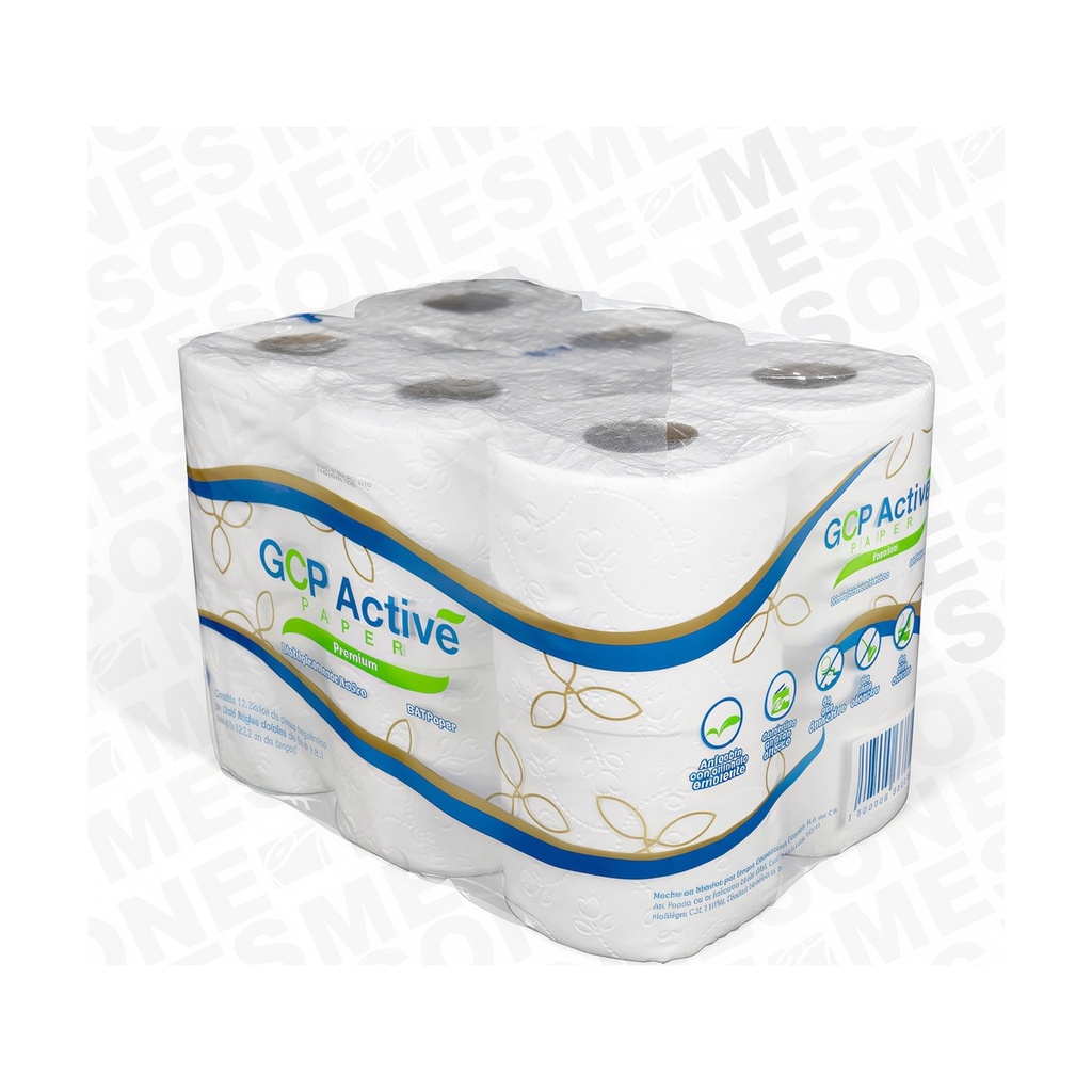 Higiénico Tradicional Active Paper 350 Hjs Pieza