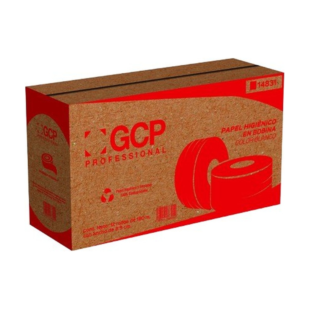 [14831] Higienico En Bobina Gcp Professional Blanco Hd