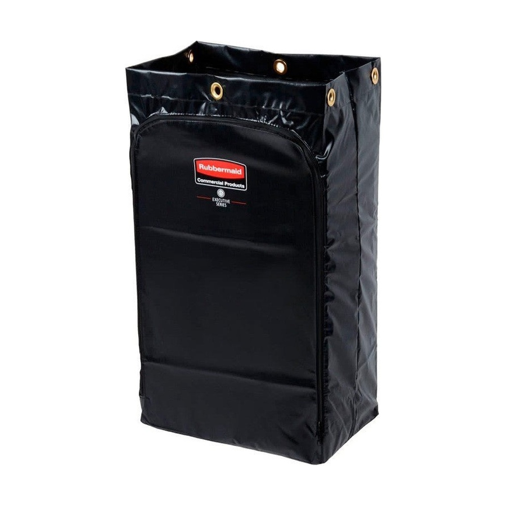 Bolsa De Vinil P/Carrito De Limpieza Trad Negro