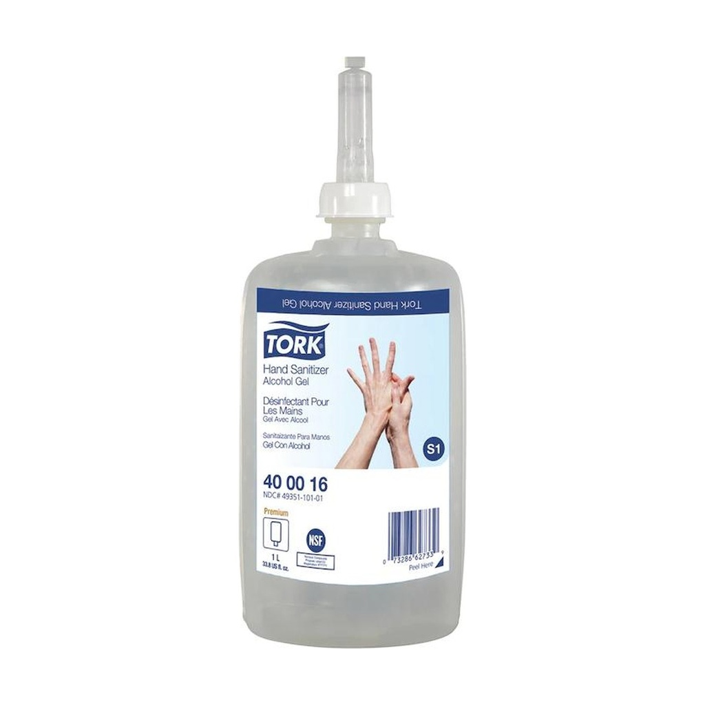 [40001600M] Gel Alcohol Premium Tork 1Lt