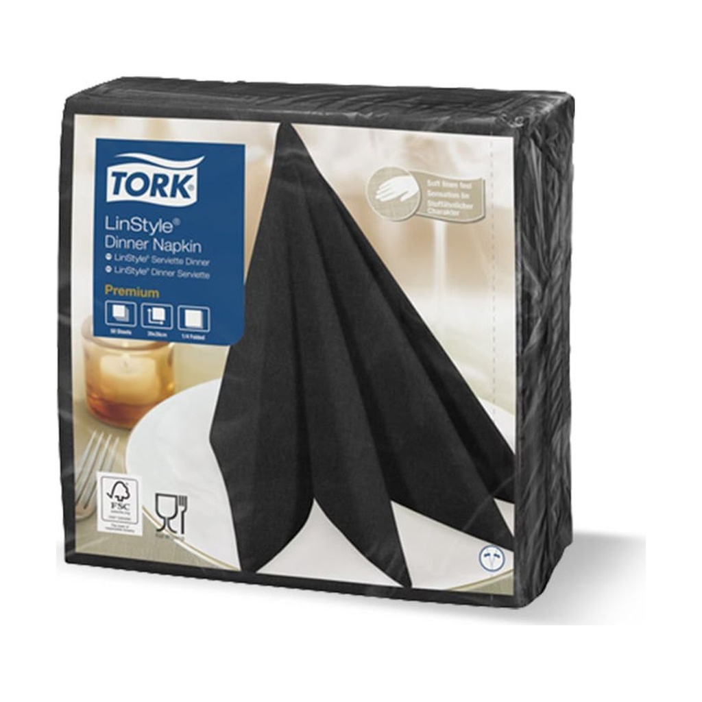 TORK Premium Servilleta Linstyle 12/50'S Hs Negra