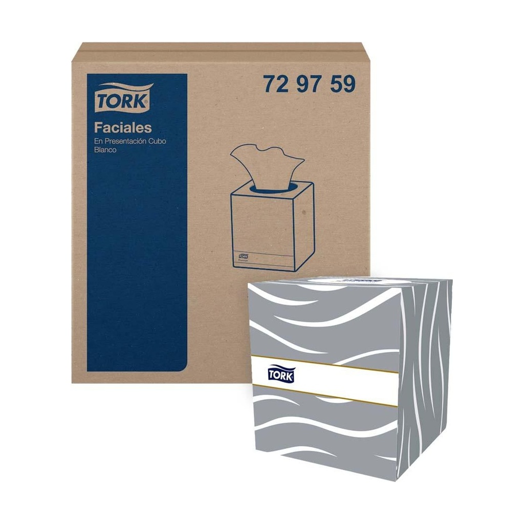 [72975900M] Facial Cubo Premium Tork 100/80 Hjas