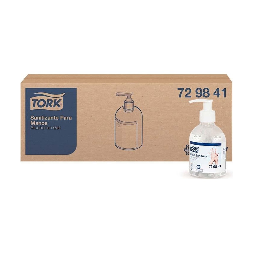 Alcohol Gel Sanitizante Tork 24/240Ml