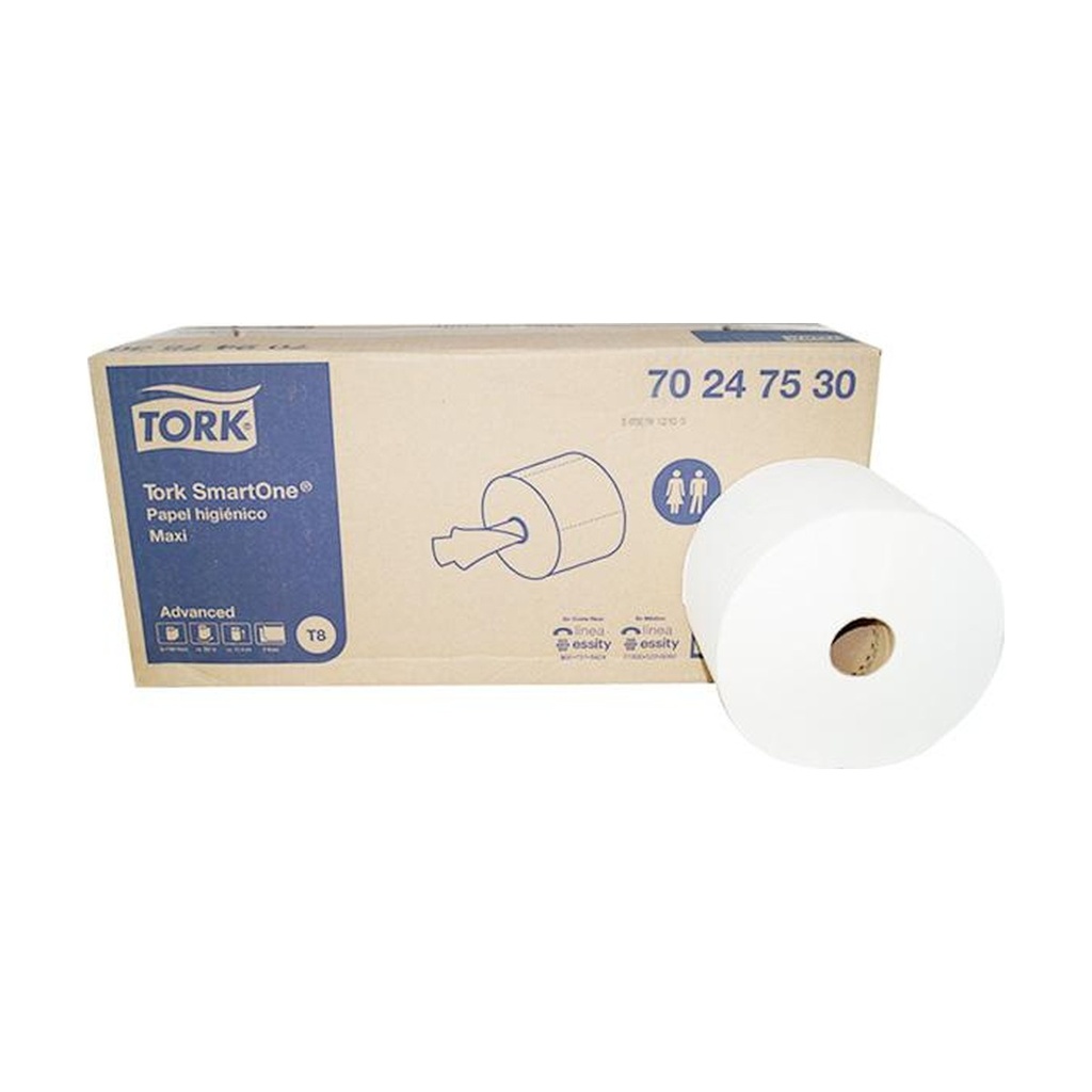 Higienico Smartone Maxi Tork 6/207 Mts (Caja 6 Rollos)