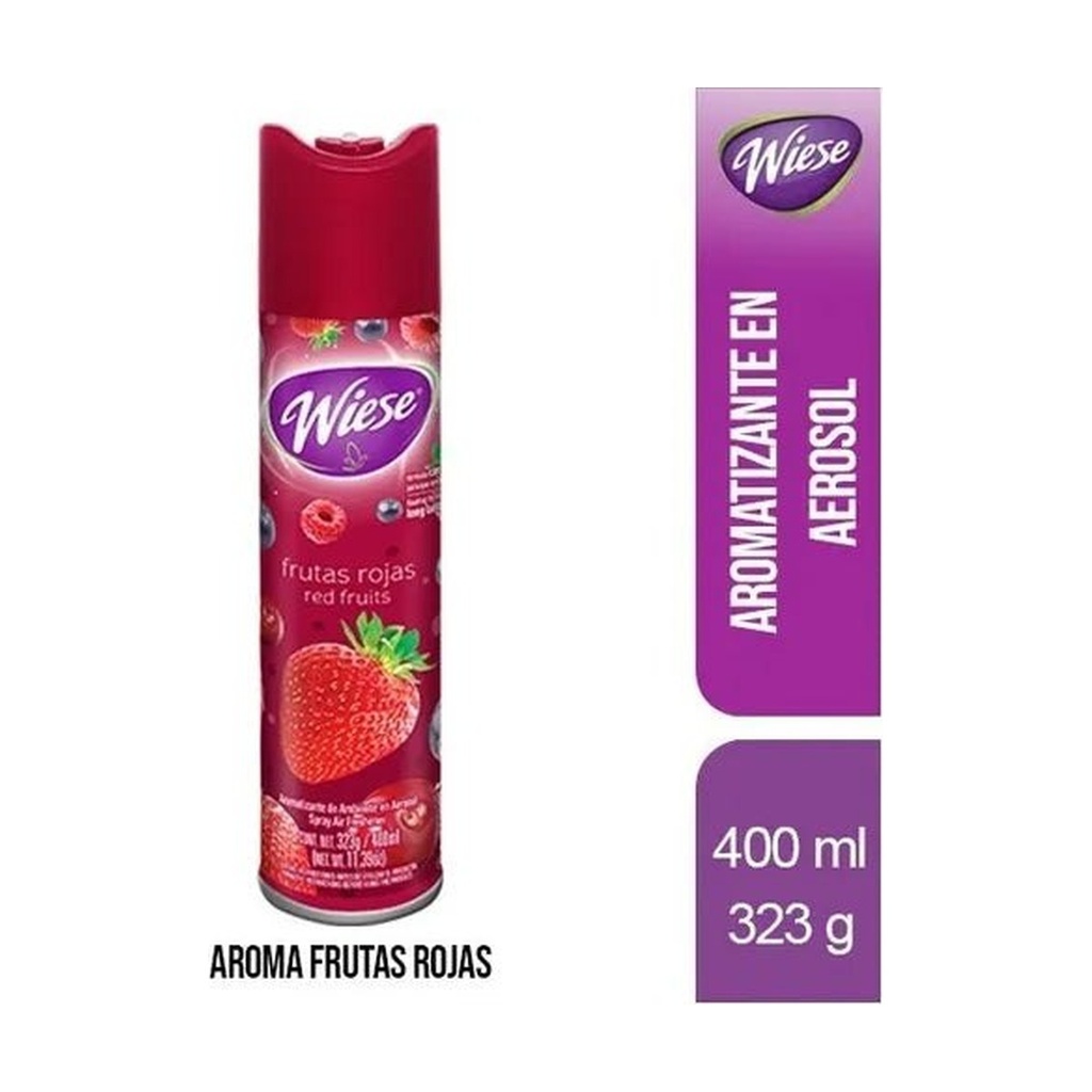 Aromatizante En Aerosol Frutas Rojas