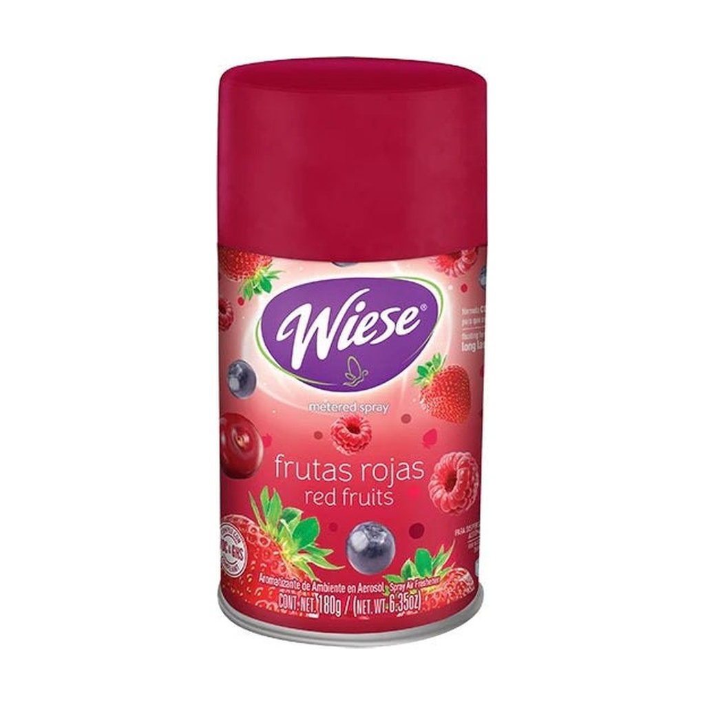Aromatizante Aerosol Frutas Rojas 256 Ml